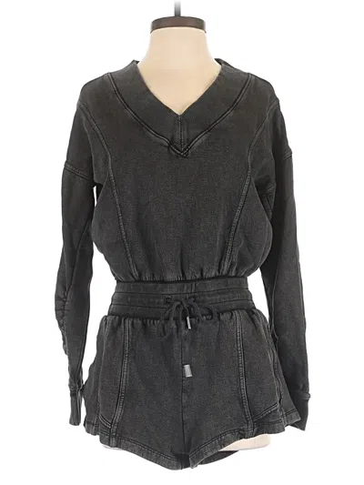 Pre-owned Fp Movement Romper In Gray