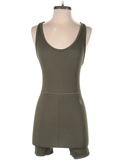 Pre-owned Fp Movement Romper In Green