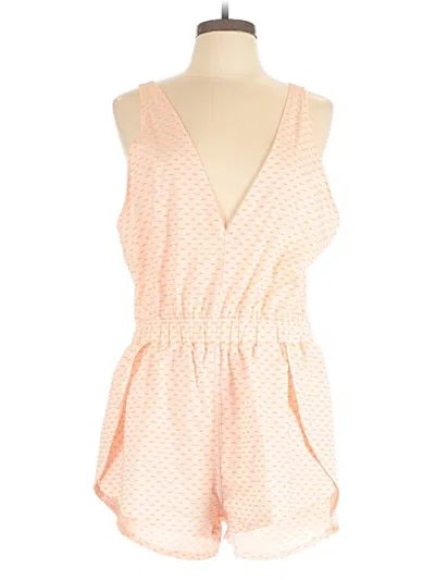 Pre-owned Fp Movement Romper In Orange