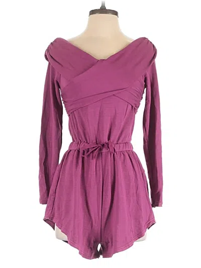 Pre-owned Fp Movement Romper In Pink