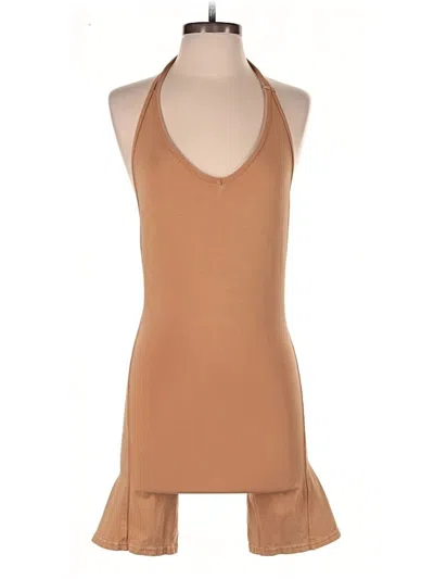 Pre-owned Fp Movement Romper In Tan