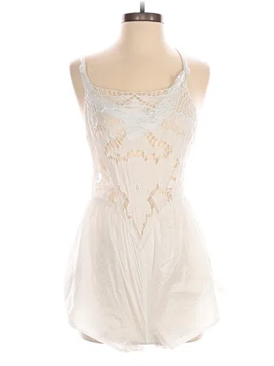 Pre-owned Fp Movement Romper In White