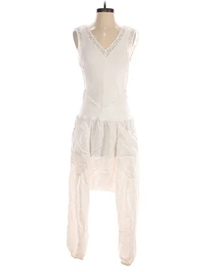 Pre-owned Fp Movement Romper In White