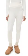 Fp Movement Run Around Seamless Leggings Ivory Combo In White