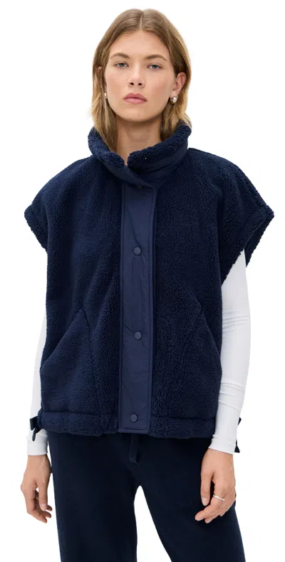 Fp Movement Scout It Out Vest Navy In Blue