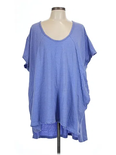 Pre-owned Fp Movement Short Sleeve T-shirt In Blue