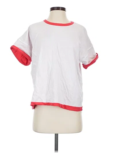 Pre-owned Fp Movement Short Sleeve T-shirt In White
