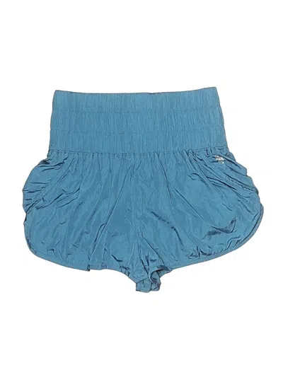 Pre-owned Fp Movement Shorts In Blue