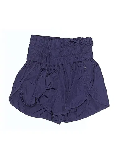 Pre-owned Fp Movement Shorts In Blue