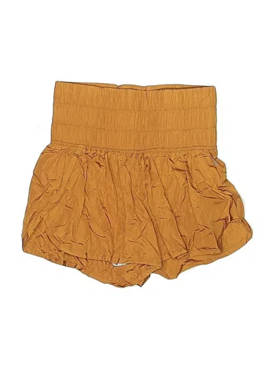 Pre-owned Fp Movement Shorts In Gold