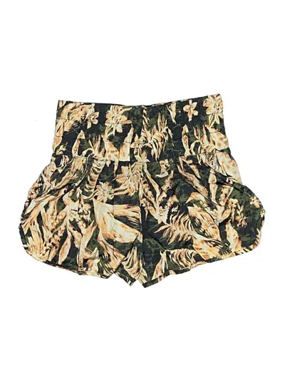 Pre-owned Fp Movement Shorts In Gold