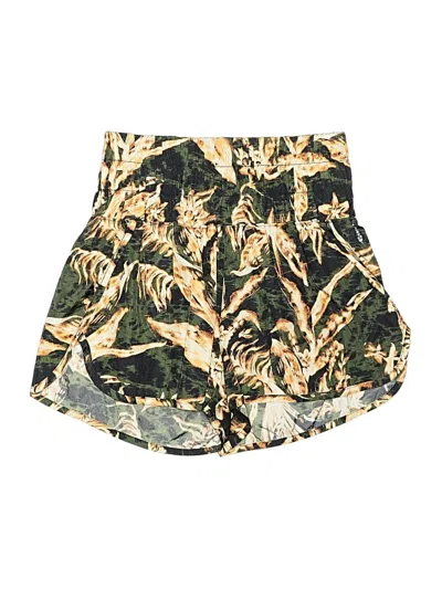 Pre-owned Fp Movement Shorts In Gold