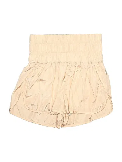 Pre-owned Fp Movement Shorts In Gold