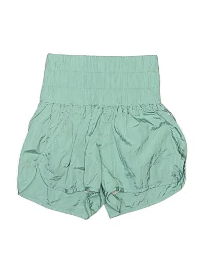 Pre-owned Fp Movement Shorts In Green
