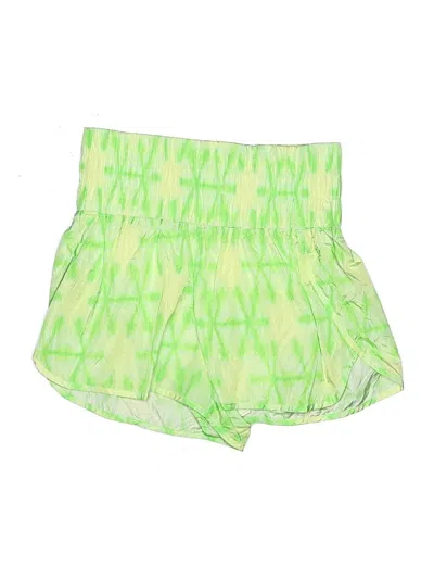 Pre-owned Fp Movement Shorts In Green