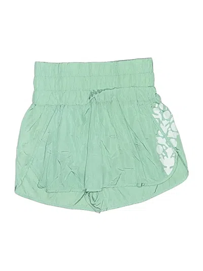 Pre-owned Fp Movement Shorts In Green