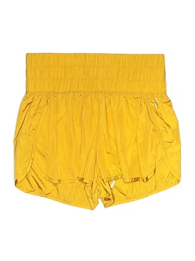 Pre-owned Fp Movement Shorts In Orange