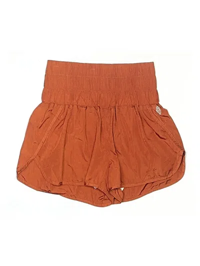 Pre-owned Fp Movement Shorts In Orange