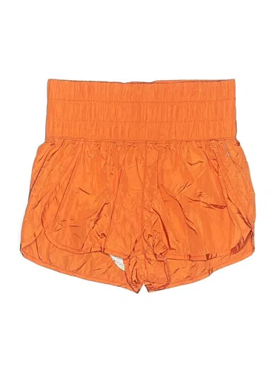 Pre-owned Fp Movement Shorts In Orange