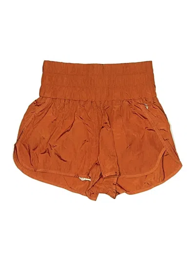 Pre-owned Fp Movement Shorts In Orange