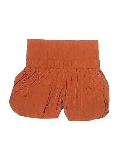 Pre-owned Fp Movement Shorts In Orange
