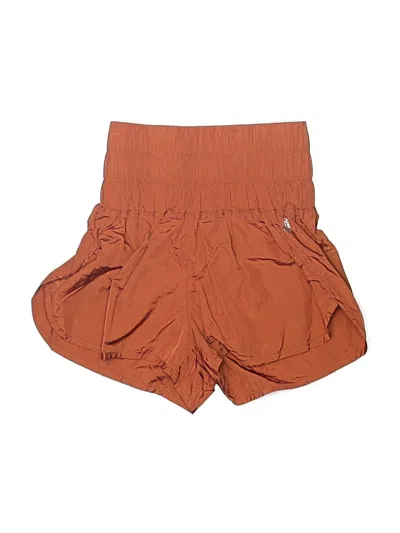 Pre-owned Fp Movement Shorts In Orange