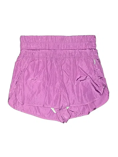 Pre-owned Fp Movement Shorts In Purple