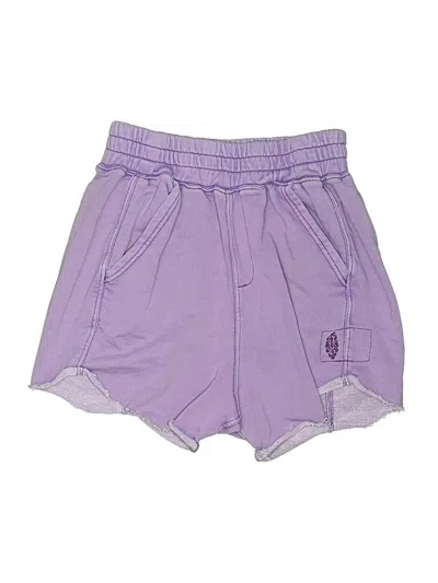 Pre-owned Fp Movement Shorts In Purple