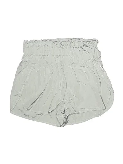 Pre-owned Fp Movement Shorts In Silver