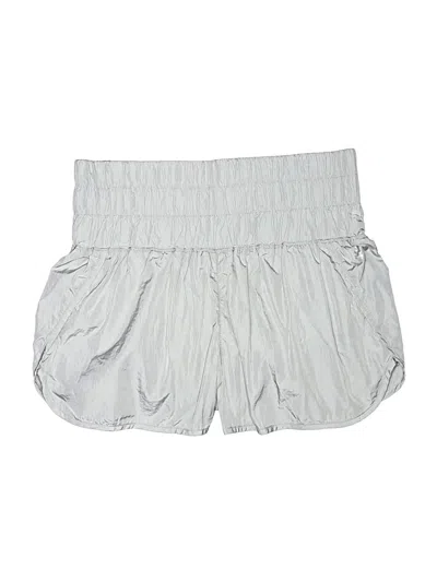 Pre-owned Fp Movement Shorts In Silver