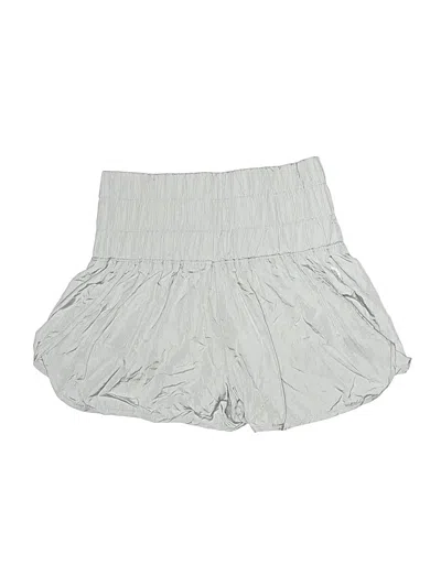 Pre-owned Fp Movement Shorts In Silver