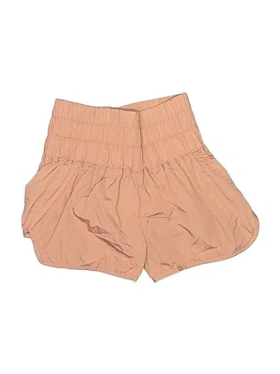 Pre-owned Fp Movement Shorts In Tan