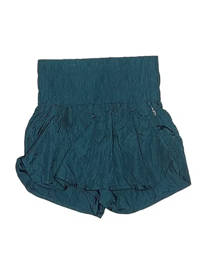 Pre-owned Fp Movement Shorts In Teal