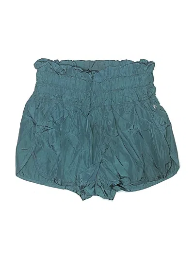 Pre-owned Fp Movement Shorts In Teal