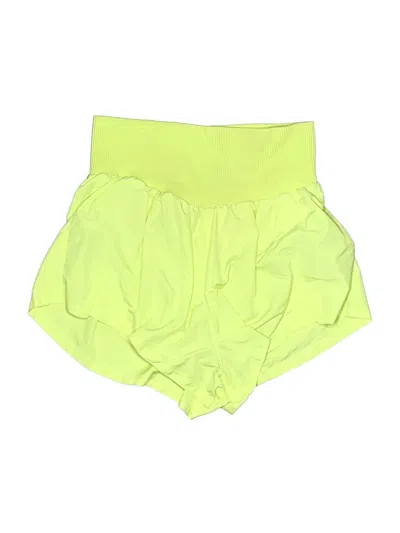 Pre-owned Fp Movement Shorts In Yellow