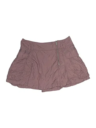 Pre-owned Fp Movement Skort In Brown