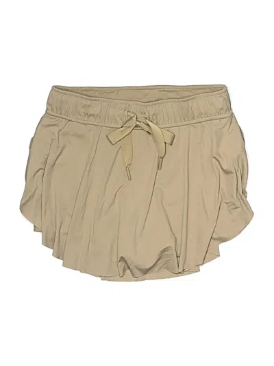 Pre-owned Fp Movement Skort In Tan