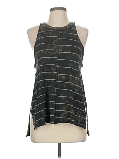 Pre-owned Fp Movement Sleeveless Blouse In Black