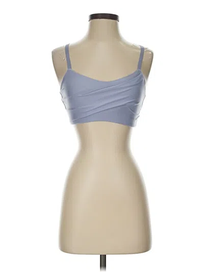 Pre-owned Fp Movement Sleeveless Top Gray Strapless Neckline Tops