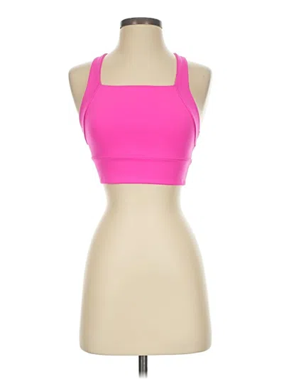 Pre-owned Fp Movement Sleeveless Top Pink Halter Neckline Tops