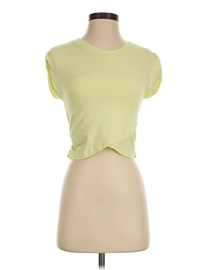 Pre-owned Fp Movement Sleeveless T-shirt In Yellow