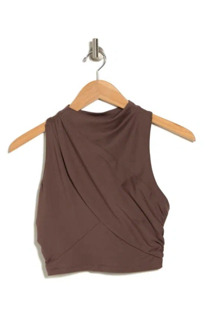 Fp Movement Spin Me Ruched Tank In Light Sand