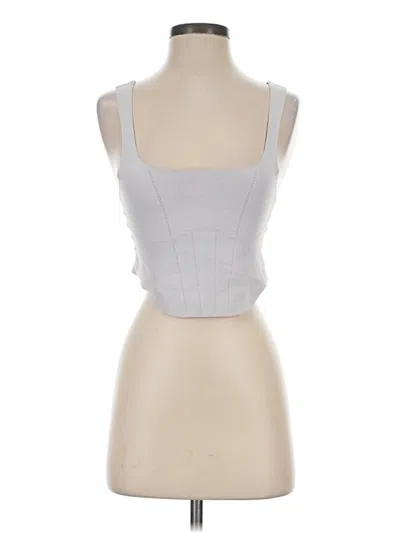 Pre-owned Fp Movement Sports Bra In Silver