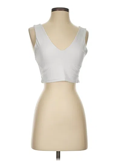 Pre-owned Fp Movement Sports Bra In Silver