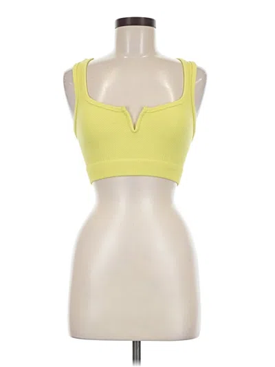 Pre-owned Fp Movement Sports Bra In Yellow