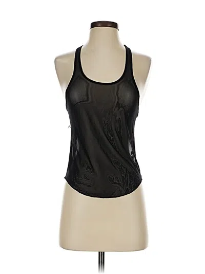 Pre-owned Fp Movement Tank Top Black Halter Neckline Tops