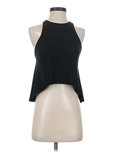 Pre-owned Fp Movement Tank Top Black Halter Neckline Tops