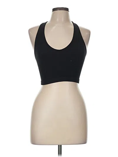 Pre-owned Fp Movement Tank Top Black Halter Neckline Tops