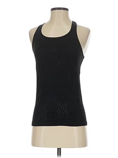 Pre-owned Fp Movement Tank Top Black Halter Neckline Tops
