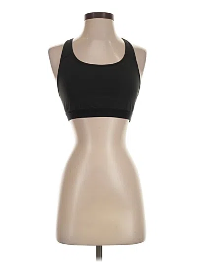 Pre-owned Fp Movement Tank Top Black Halter Neckline Tops